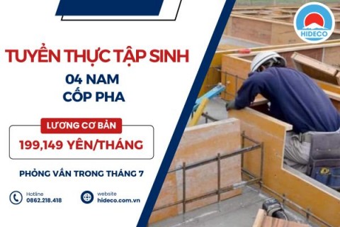 H1591 TUYỂN 4 NAM TTS CỐP PHA
