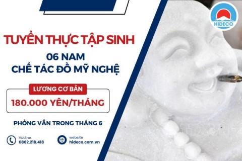 H1538 TUYỂN 6 NAM TTS CHẾ TÁC ĐỒ MỸ NGHỆ ĐÁ