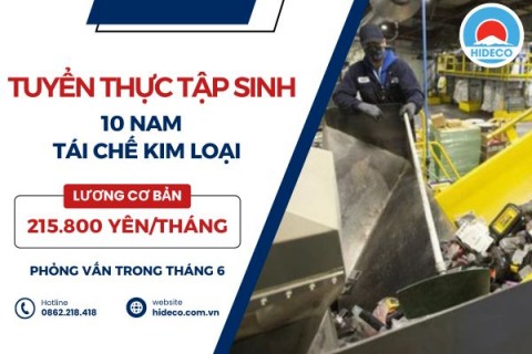 H1570 TUYỂN 10 NAM TTS TÁI CHẾ KIM LOẠI