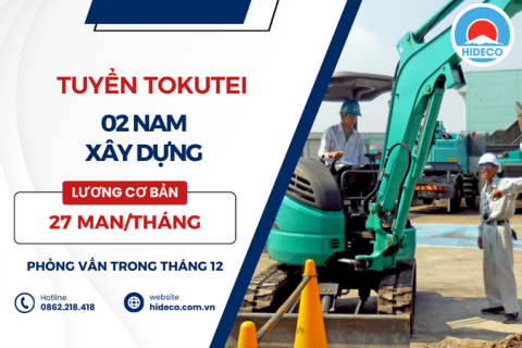 D3623 TUYỂN 02 NAM TOKUTEI XÂY DỰNG