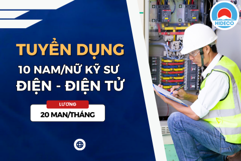 TUYỂN 5 - 20 NAM/NỮ KỸ SƯ ĐIỆN - ĐIỆN TỬ LÀM VIỆC TẠI NHẬT BẢN