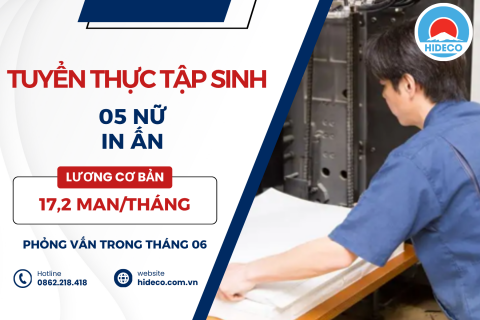 H1543 TUYỂN 5 NỮ TTS IN ẤN