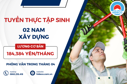 H1498 TUYỂN 2 NAM TTS XÂY DỰNG