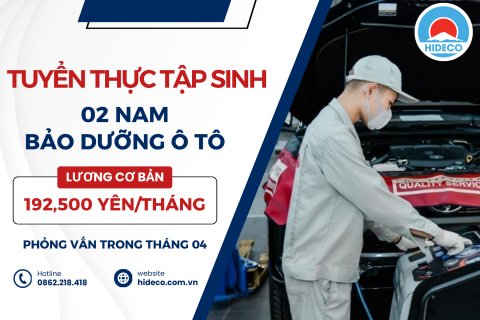 H1476 TUYỂN 2 NAM TTS BẢO DƯỠNG, SƠN OTO