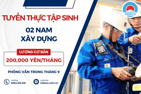 H1714 TUYỂN 02 NAM TTS XÂY DỰNG