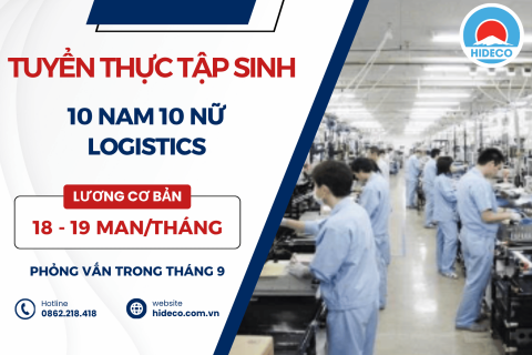 H1732 TUYỂN 10 NAM 10 NỮ TTS LOGISTICS