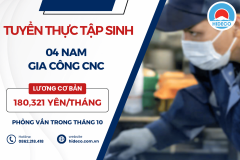 H1766 TUYỂN 04 NAM TTS GIA CÔNG CNC