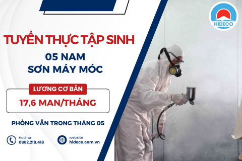 H1520 TUYỂN 5 NAM TTS SƠN MÁY MÓC