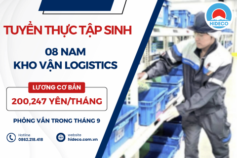 H1729 TUYỂN 10 NỮ TTS KHO VẬN LOGISTICS
