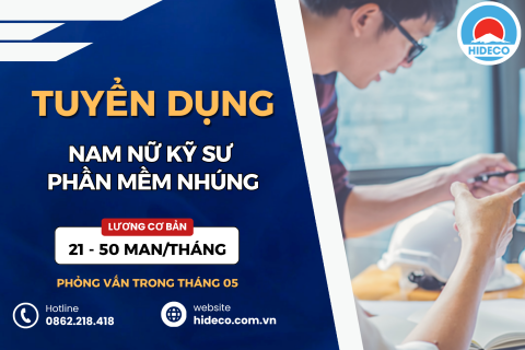 [ĐƠN TUYỂN FREE PHÍ] TUYỂN KỸ SƯ PHẦN MỀM NHÚNG