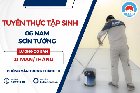 H1814 TUYỂN 06 NAM TTS SƠN TƯỜNG