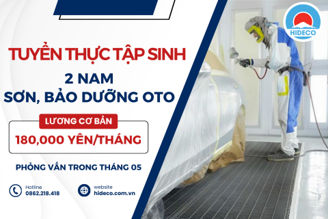 H1519 TUYỂN 2 NAM TTS SƠN, BẢO DƯỠNG OTO