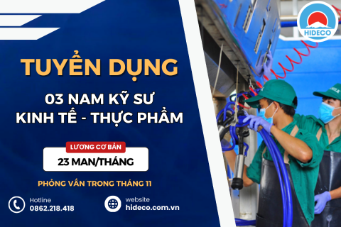 HD4105 - TUYỂN 02 NAM KỸ SƯ NÔNG NGHIỆP - CHĂN NUÔI LÀM VIỆC TẠI NHẬT