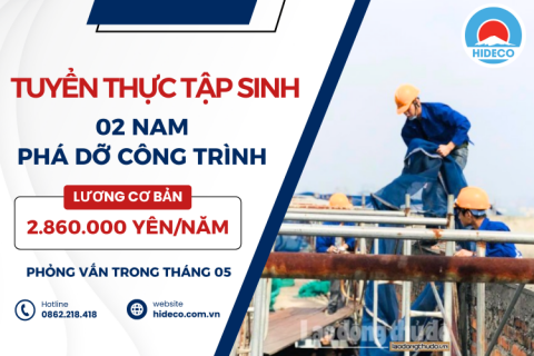 H1113 TUYỂN 02 THỰC TẬP SINH XÂY DỰNG - PHÁ DỠ TOÀ NHÀ