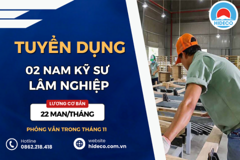 HD5055 TUYỂN 02 NAM KỸ SƯ LÂM NGHIỆP - THỰC VẬT