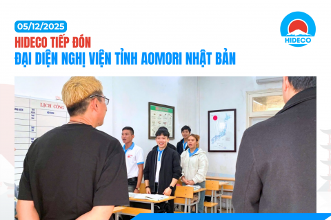 HIDECO ĐÓN TIẾP ĐẠI DIỆN NGHỊ VIỆN TỈNH AOMORI (NHẬT BẢN)