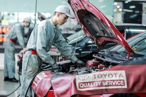 TUYỂN GẤP 30 NAM KỸ SƯ CÔNG NGHỆ Ô TÔ TOYOTA - KANSAI